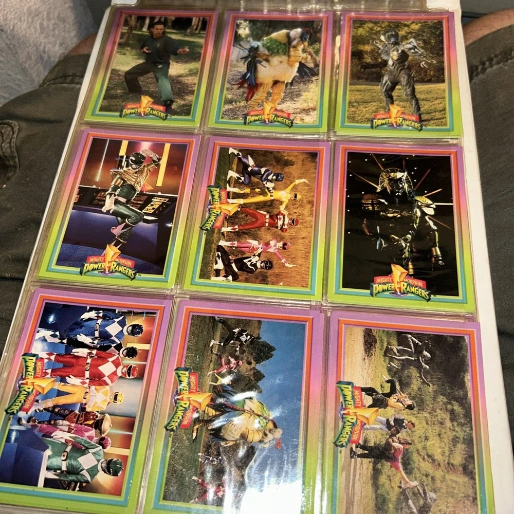 1994-95 Power‎ Rangers Card sets 120+ Power Some Foil/Holos